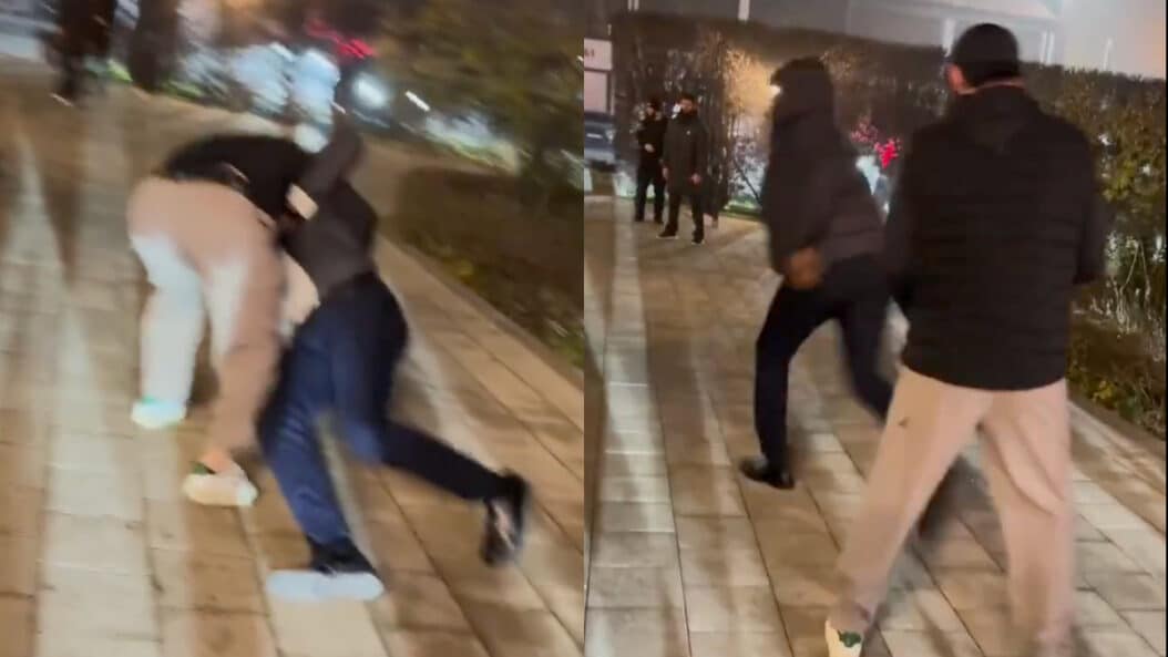 Jon Jones réagit à la vidéo de Khamzat Chimaev qui l’amène au sol en pleine rue